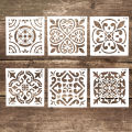 15 cm DIY Craft Layering Background Stencil For Wall Painting Scrapbooking Stamping Album Decorative Embossing Paper Cards. 