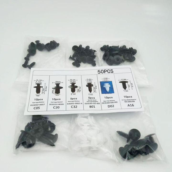 Car%20Retainer%20Clips%206%20Popular%20Sizes%20Fasteners%20Automotive%20Plastic%20Clips%20Kit%20Auto%20Trim%20Panel%20Clip%20Mixed%20Car%20Body%20Bumper%20Rivet%20-%20Image%205