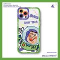 🔥Bustier light🔥Toy Story Buzz Lightyear Woody case iPhone 6 7 8 plus XS Max XR 11 pro Max 12 Pro Max 13 Pro Max 13 mini 12 mini case transparent cover. 