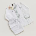 Trendsetter -Kids panjabi set/baby fasionable panjabi set, soft cotton white colour baby panjabi/eid ul ajha special panjabi- Inventive Choice. 