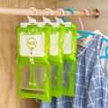 1Pcs Hangable Wardrobe Moldproof Moisture Proof Dehumidification Bag Moisture Absorbing Bag Closet Dehumidizer Eco Friendly. 