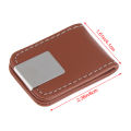 1Pc PU Leather Strong Magnetic Money Clip Pocket Wallet Portable Mini Slim Wallet Credit Business Cards Holder. 