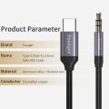 Essager Usb C To 3.5mm Aux Jack Adapter Speaker and Headphone 3.5 Mm Aux Audio Splitter Jack 3 5 Cable for Huawei Xiaomi Mi 10t. 