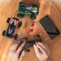 1:32Proportion Remote Control Car, Remote Control Car Max 20 Km/h, 2.4Ghz High-Speed All-terrain Outdoor Electric Toy Car. 