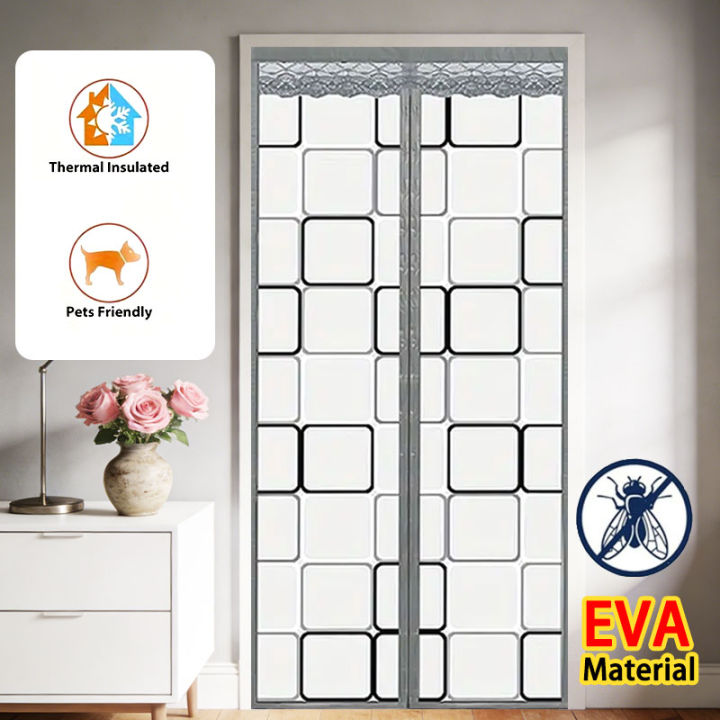 Cold-Proof Magnetic Insulating Curtain - Suitable for AC/Heating Rooms and Kitchen Doors