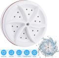 Worlds Smallest Portable Washing Machine Mini Washing Turbo with USB, Suitable for Home, Business, Travel, College Room, RV, Apartment. 