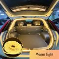Automotive LED trunk lighting ambient light SUV modification trunk light strip ambient light universal decoration Accessories. 