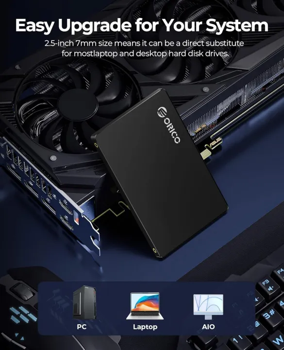 ORICO%201TB%20SATA%20SSD%202.5%20Inch%20Internal%20Solid%20State%20Drive%20up%20to%20500MB/s%20SATA%20III%206Gbps%20Desktop%20Laptop%20NAS%20DIY%20External%20Drive%20Y20%20-%20Image%202