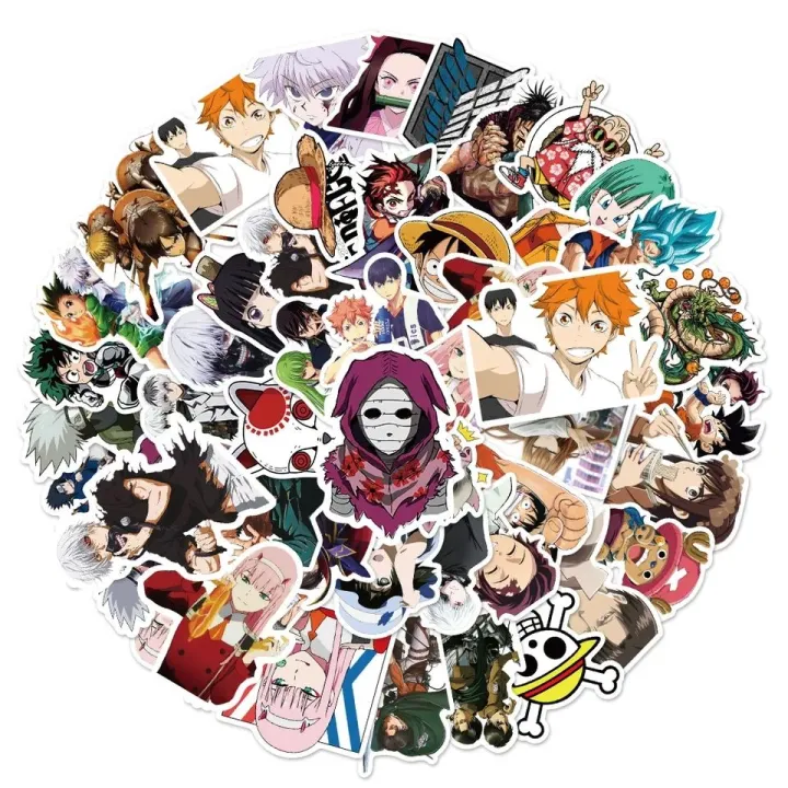 Mix%20Anime%20Stickers%20Decals%20Skateboard,%20Laptop,%20Suitcase,%20Motorcycle%2010/25/50Pcs%20-%20Image%203