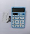 2 Year Warranty Petra 12-Digit Desktop Calculator with Dual Power Solar & Battery and LCD Display Medium Size White, Black,Pink & Blue Colour.