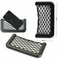 3PCS Car Storage Net Bags Mesh Pockets Universal Car Seat Side Back Storage Net Bag Phone Holder Pocket Organizer. 