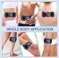 Full Body Mini Butterfly TENS Massager with 8 Modes, 19 Levels Electric Rechargeable Portable EMS Patch for Shoulder, Neck, Arms, Legs, Neck, Men/Women. 