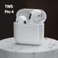 Pro4 Bluetooth Earphones - Wireless Earbuds with High-Quality Sound. 
