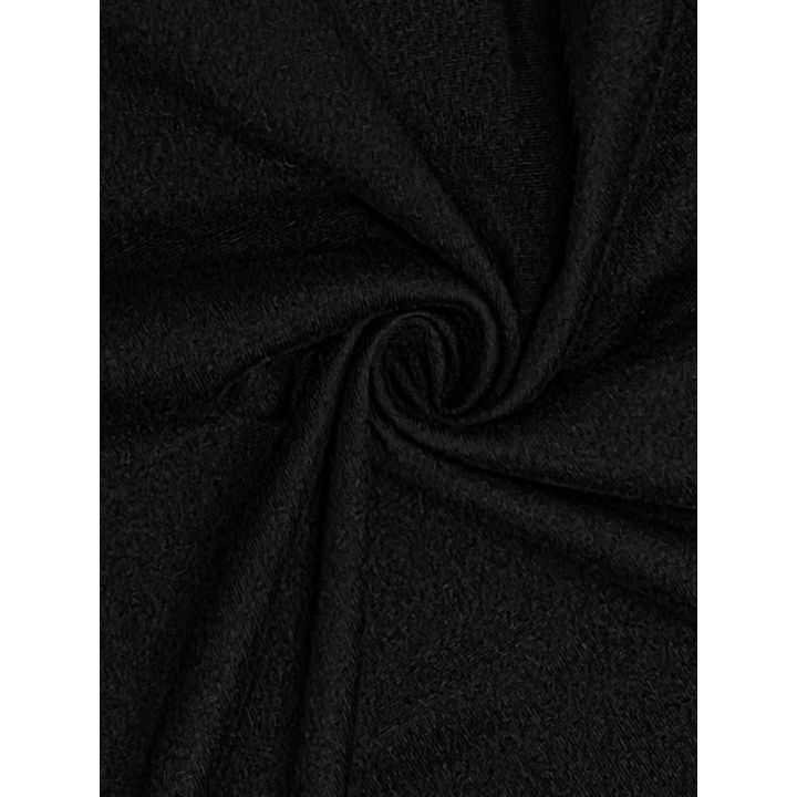 Plus%20Size%201XL-5XL%20Women's%20High-Waisted%20Tennis%20Skirt%20with%20Pockets%20%20Elegant%20Solid%20Black%20Skirt%20-%20Image%205