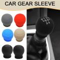 Gear Shift Knob Silicone Cover WaterProof Dustproof Protect Top Nonslip Shifter Collar Manual For Hyundai Tucson For Toyota Audi. 