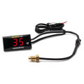 Universal Motorcycle Mini LCD Digital Oil Temperature Gauge with Sensor Waterproof Temp Meter for Scooter Motorbike. 