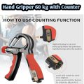 Hand Gripper 60 kg with Counter | Forearm Exercise Equipment Adjustable | Handgripper Forearm Grip for Men Gym (Adjustable w Counter). 