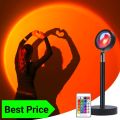 Atmospheric Sunset Lamp RGB 16 Color Option | Ultra Power Light | 4 Auto Color Changing Option. 