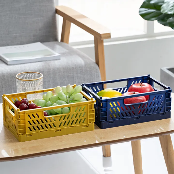 Collapible Container Creative Collapsible Storage Box Home Storage Supplies Utility Cosmetic ...