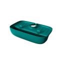 The Kitchen Drain Basket Silica Gel Faucet Drain Mat Bathroom Soap Holder Wash Basin Top Drying Basket.