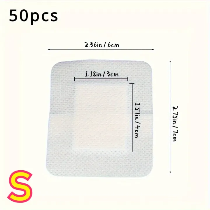 50pcs%20Large%20Size%20Hypoallergenic%20Non-woven%20Medical%20Adhesive%20Wound%20Dressing%20Band%20Aid%20Bandage%20Large%20Wound%20First%20Aid%20Health%20Patch%20-%20Image%208