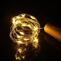 10 20 30 LED 1M 2M 3M Cork Shaped Silver Copper Wire String Fairy Light Wine Bottle for Glass Craft Christmas DIY Party Decor. 