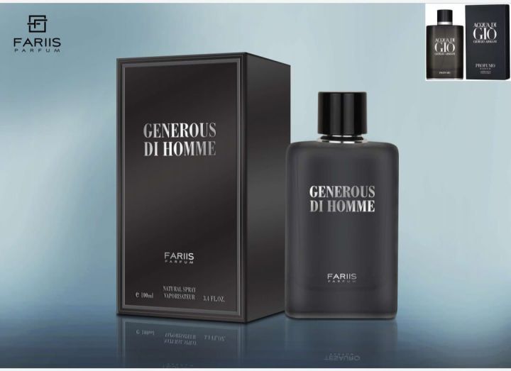 FARIIS GENEROUS DI HOMME
100 ML Perfume