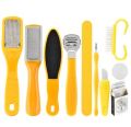 Foot Spa set nail file set pedicure pedicure scrub foot device heel crack brush heel scraper foot cleaning brush. 