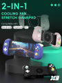DATA FROG X3 Pro Wireless Mobile Gaming Controller for Smartphone Esports Gamepad with Dual Vibration Ergonomic Design.