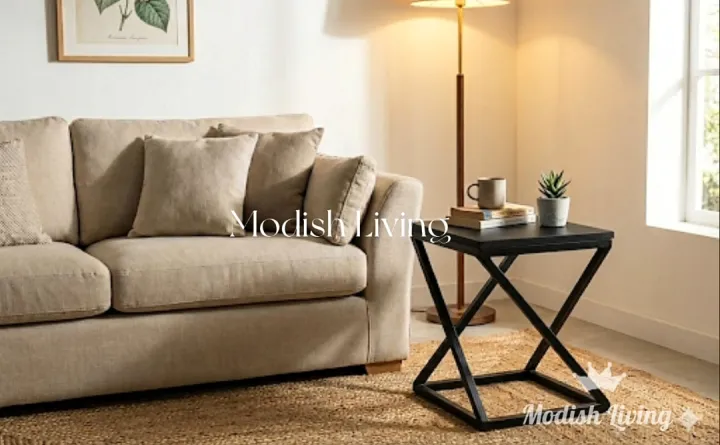 Modern%20Wooden%20Side%20Table%20with%20Iron%20Frame%20-%20Square%20Coffee%20Table%20&%20End%20Table%20for%20Living%20Room%20-%20Sturdy%20Metal%20Legs%20Bedside%20Table%20-%20Image%205