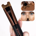 MAANGE Double Head Foundation Nose Contour U-Shaped Makeup Brush Easy Modification of Nasal Shadow Flawless Facial Makeup Brush. 