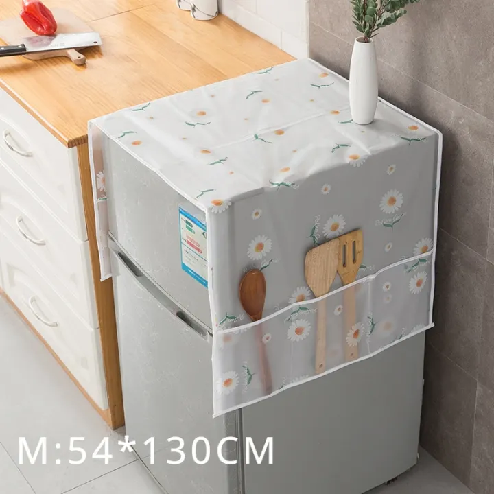 1pc%20Refrigerator%20Dust%20Proof%20Cover%20Cloth%20Stylish%20Hanging%20Bag%20Refrigerator%20Pocket%20Household%20Storage%20Organization%20Bag%20-%20Image%206