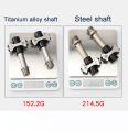 MEROCA Lollipop Road Bike 3 Sealed Bearing Pedals Titanium/Steel Shaft Sprint Special Bicycle Pedal Clip Bicycle Accessories. 