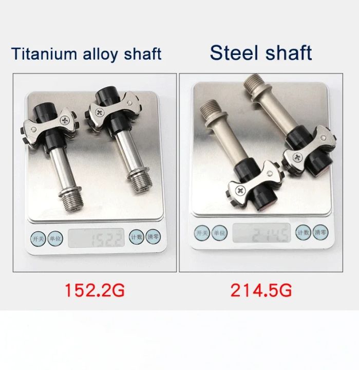 MEROCA%20Lollipop%20Road%20Bike%203%20Sealed%20Bearing%20Pedals%20Titanium/Steel%20Shaft%20Sprint%20Special%20Bicycle%20Pedal%20Clip%20Bicycle%20Accessories%20-%20Image%204