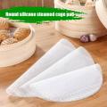 2pcs Steamer Mat Silicone Non Stick Steamer Cloth Food Grade Steamed Bun Mantou Mat Cage Drawer Cloth High Temperature Resistant. 