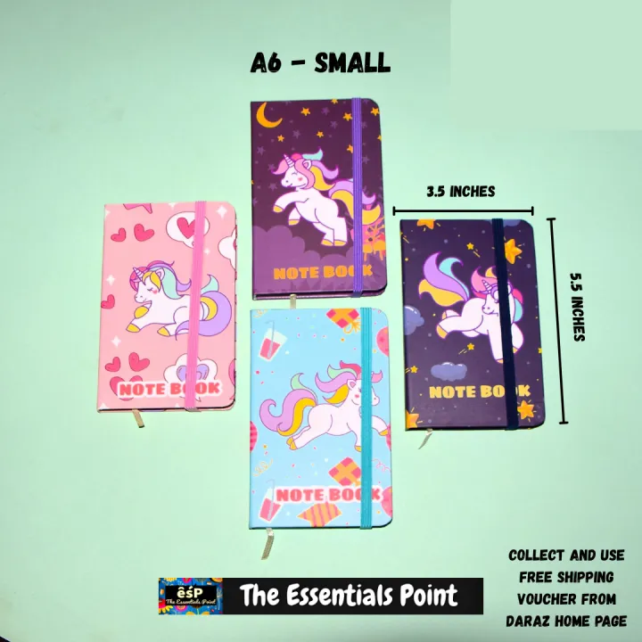 Unicorn%20Diary%20/%20Notebook%20For%20Kids%20(Girls)%20(Medium%20-%20A5%20-%2021%20x%2014.5%20x%201.3%20cm)%20(Small%20-%20A6%20-%2014%20x%208.9%20x%201.3%20cm)%20(80%20pages)%20-%20Diary%20/%20Diaries%20for%20Girls%20/%20Kids%20-%20Image%202