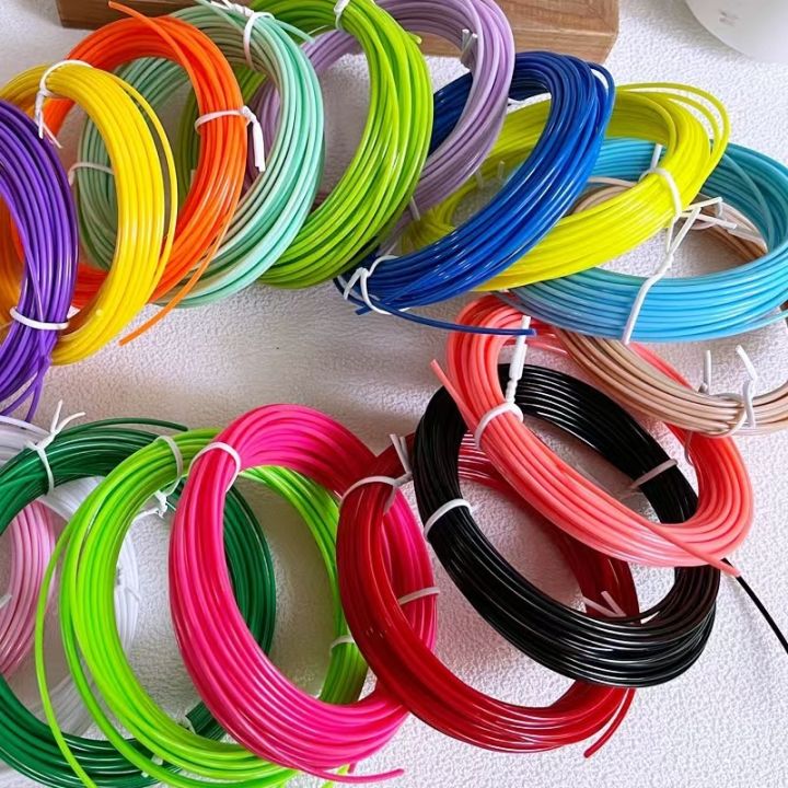 3D Pen Filament PLA Rainbow Thread 25m to 200m Line 1.75mm Diameter 5 to 32 Color DIY Printing Material For 3D Pen Birthday 