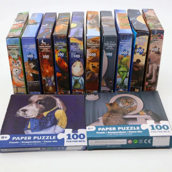 100%20Pieces%20Jigsaw%20Puzzle%20Assembling%20Picture%20Cartoon%20Animals%20Dinosaurs%20Decompression%20Puzzles%20Toy%20Educational%20%20-%20Image%206