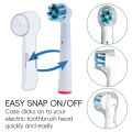 Toothbrush Dustproof Covers Caps Compatible with Braun Oral B Replacement Brush Heads Electric Toothbrush Head Cover Protectors.