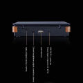 Wooden HIFI CD Player Bluetooth 5.1 Digital Optical Output USB Lossless Playback Wooden CD Music Player Infrared Remote Control.