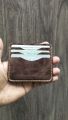 hande made leather card holder | cow leather business card holder. 