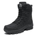 New Men's Boots Fashion Outdoor Men Hiking Boots High Top Breathable Men Desert  Ankle Boots Non-slip Motorcycle Boots. 