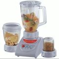 High Quality 3 In 1 Juicer Blender, Chopper, Grinder- White. 