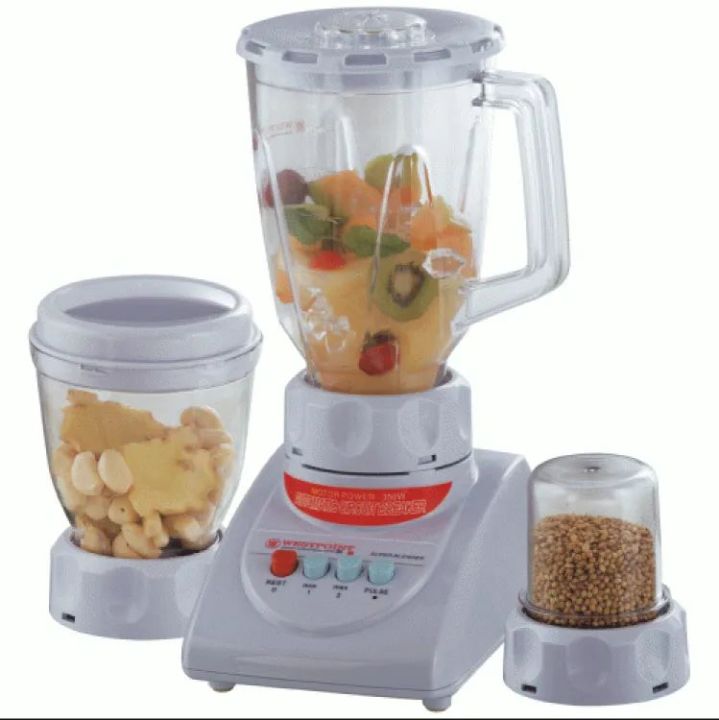 High Quality 3 In 1 Juicer Blender, Chopper, Grinder- White