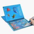 Toddler Toys, Aqua Magic Doodle Book Kids Water Doodle Drawing Board Toys for Toddler,Mess-Free Preschool Educational Puzzle Toys for Boys Girls Toddlers Age 3+ Year-Old. 