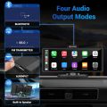 10/11.26 Inch 4K DVR Wireless CarPlay & Android Auto Dash Cam Bluetooth Audio GPS Navigation Dashboard Dual Lens Video Recorder. 