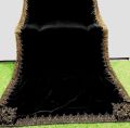 High Quality Micro Velvet Shawl for Women with Elegant Stone Edge Border Soft and Luxurious Draping. 