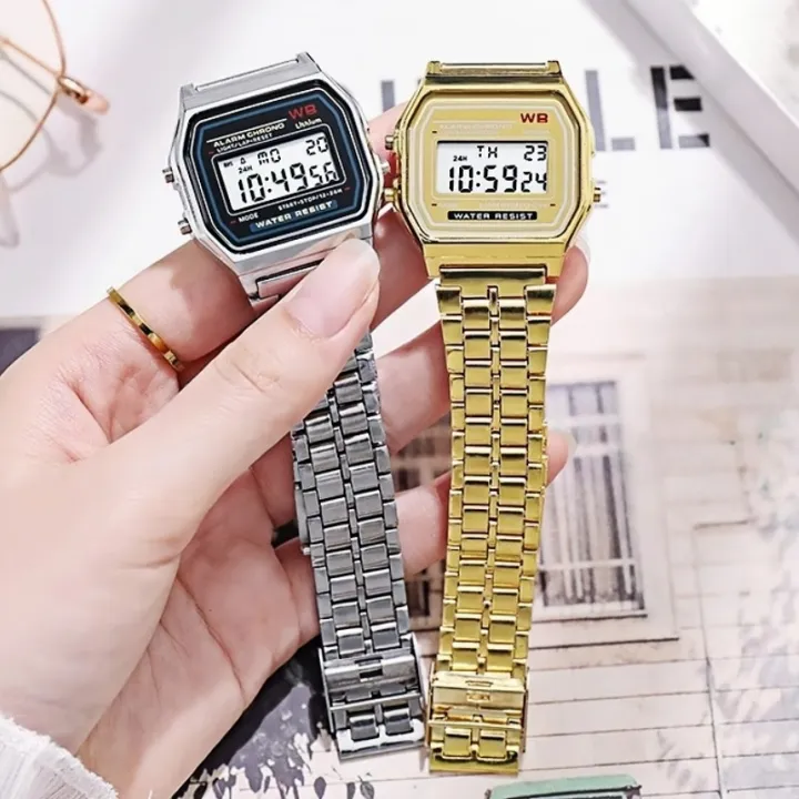 Unisex%20F91W%20Retro%20Men%20Women's%20Multifunction%20LED%20Digital%20Watch%20Stainless%20Steel%20Sports%20Wristwatches%20Ladies%20Electronic%20Wristwatch%20-%20Image%202