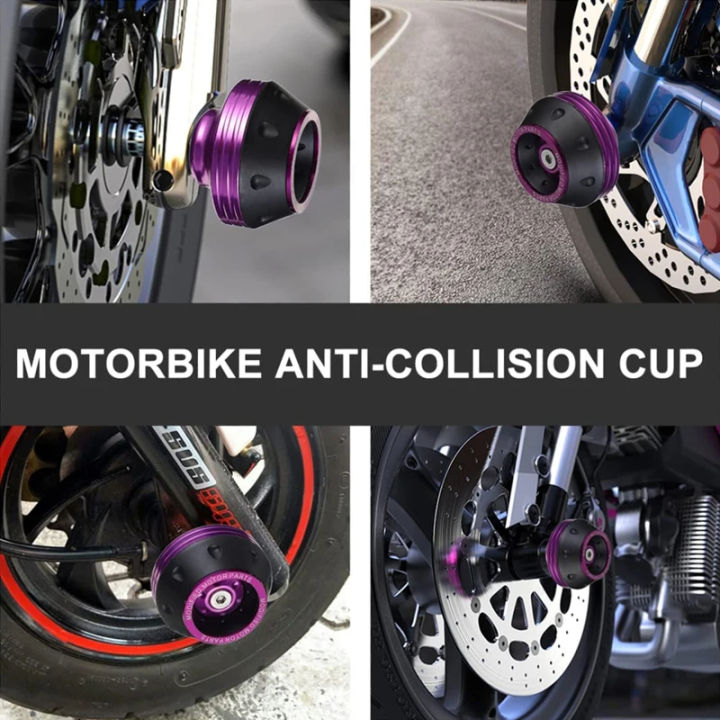2/4Pcs%20Universal%20Motorcycle%20Wheel%20Protection%20Crash%20Pad%20Motorbike%20Crash%20Protectors%20Alloy%20Motocross%20Falling%20Front%20Fork%20Slider%20Cups%20-%20Image%203