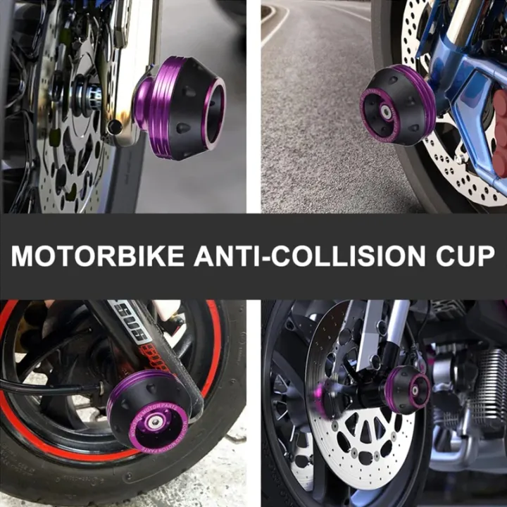 2/4Pcs%20Universal%20Motorcycle%20Wheel%20Protection%20Crash%20Pad%20Motorbike%20Crash%20Protectors%20Alloy%20Motocross%20Falling%20Front%20Fork%20Slider%20Cups%20-%20Image%203